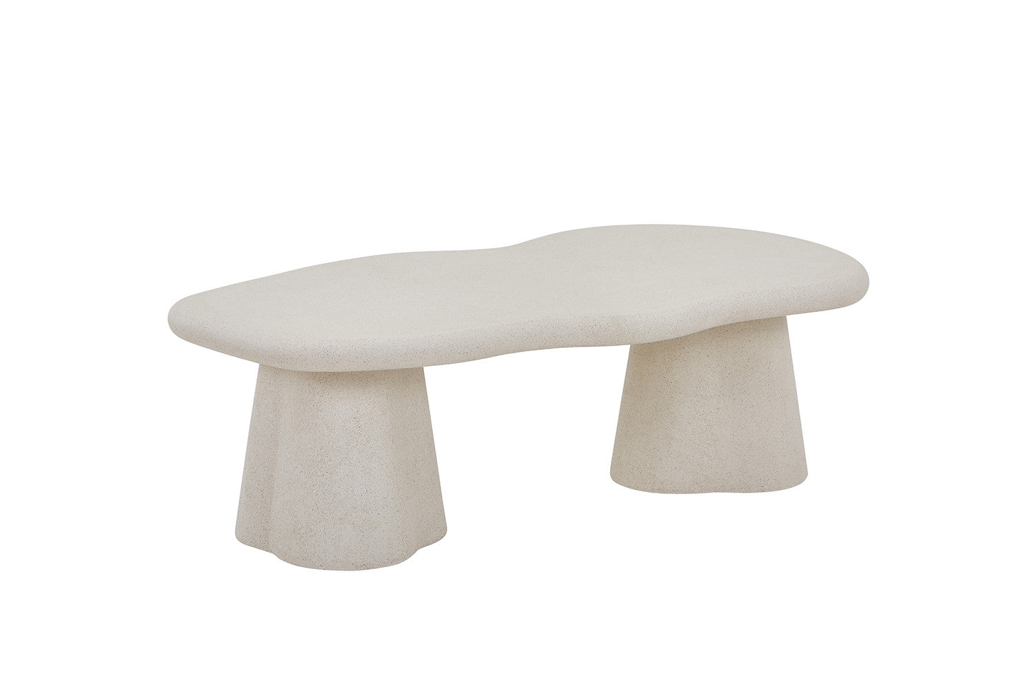 Coffee table 'Faro' 130 cm Organic Cement