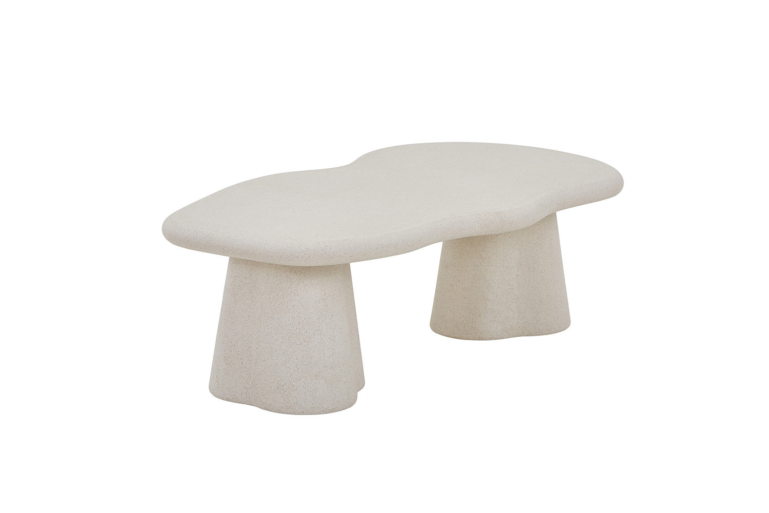 Coffee table 'Faro' 130 cm Organic Cement