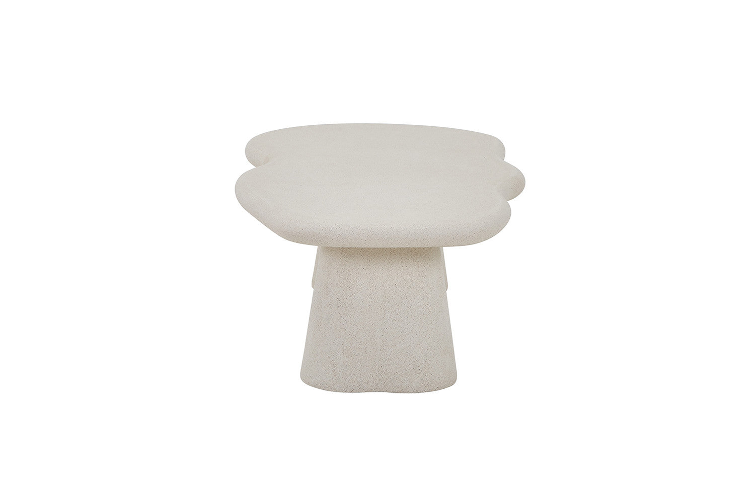 Coffee table 'Faro' 130 cm Organic Cement