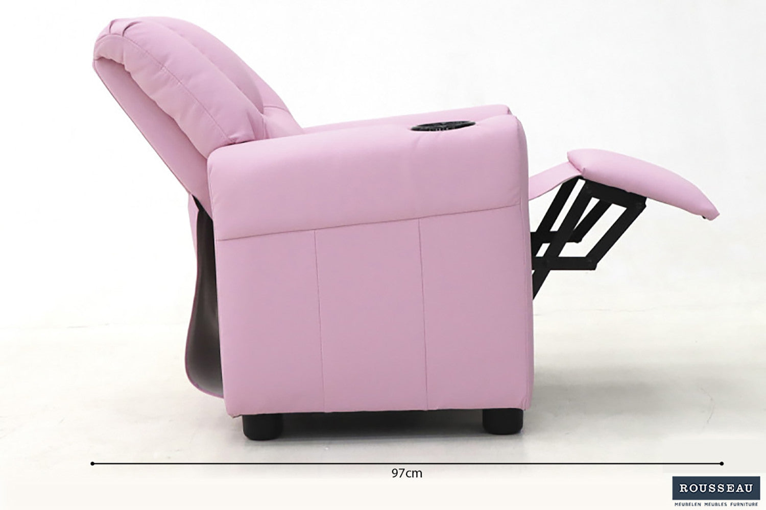 Mini-Relax 'Renée' manually adjustable PU Pink