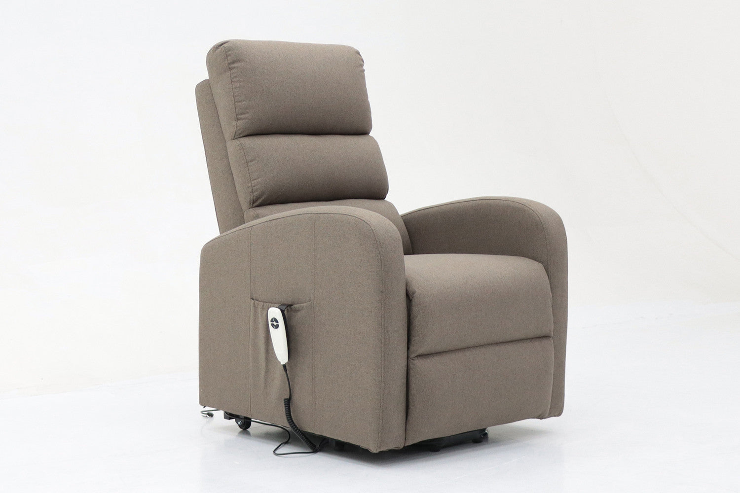Electric relax with lift 'Bruges' Fabric Taupe