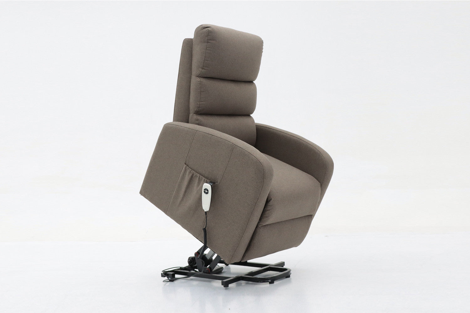 Electric relax with lift 'Bruges' Fabric Taupe