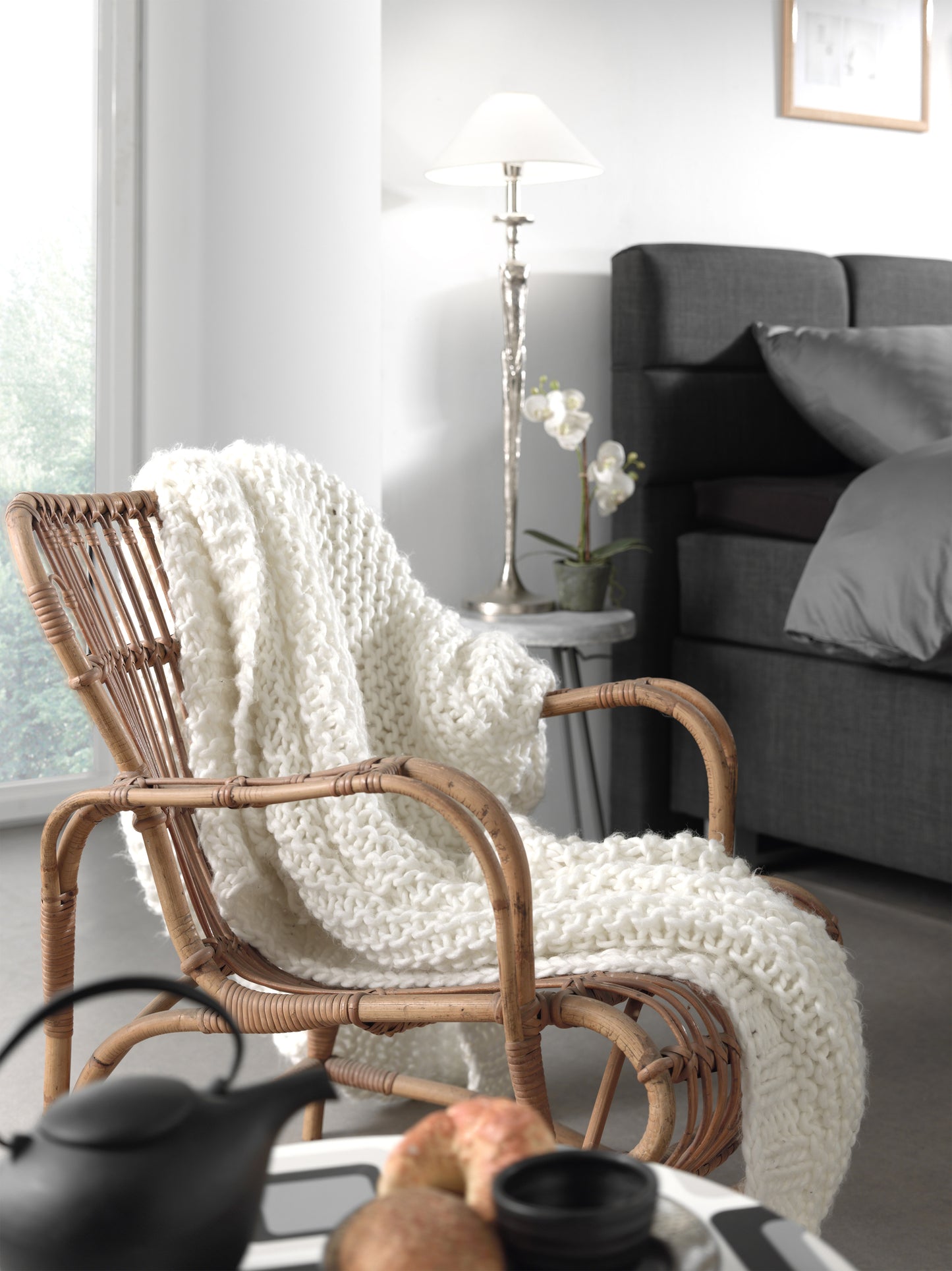 Boxspring Gustavo Antraciet 180x200