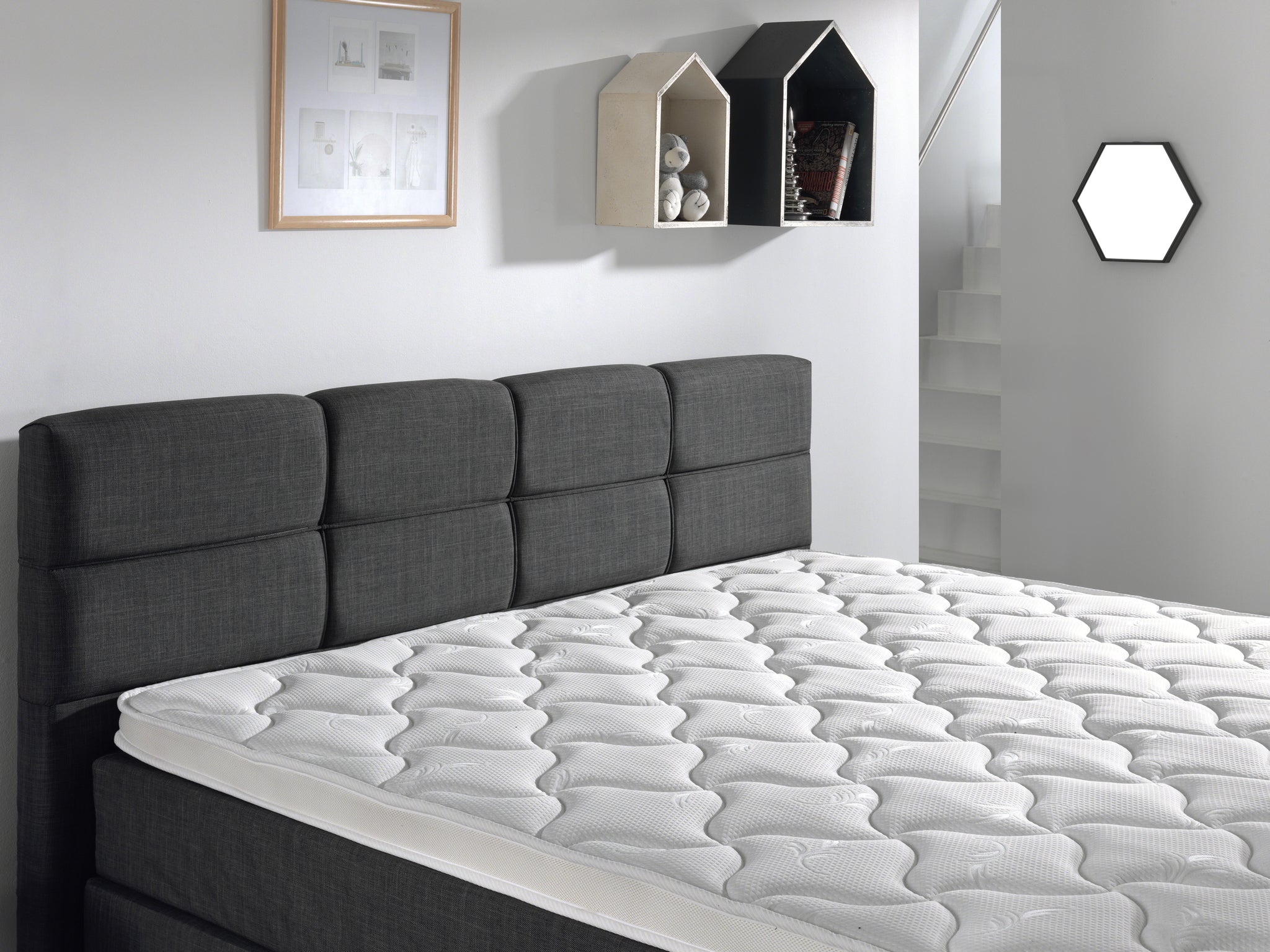 Boxspring Gustavo Antraciet 180x200