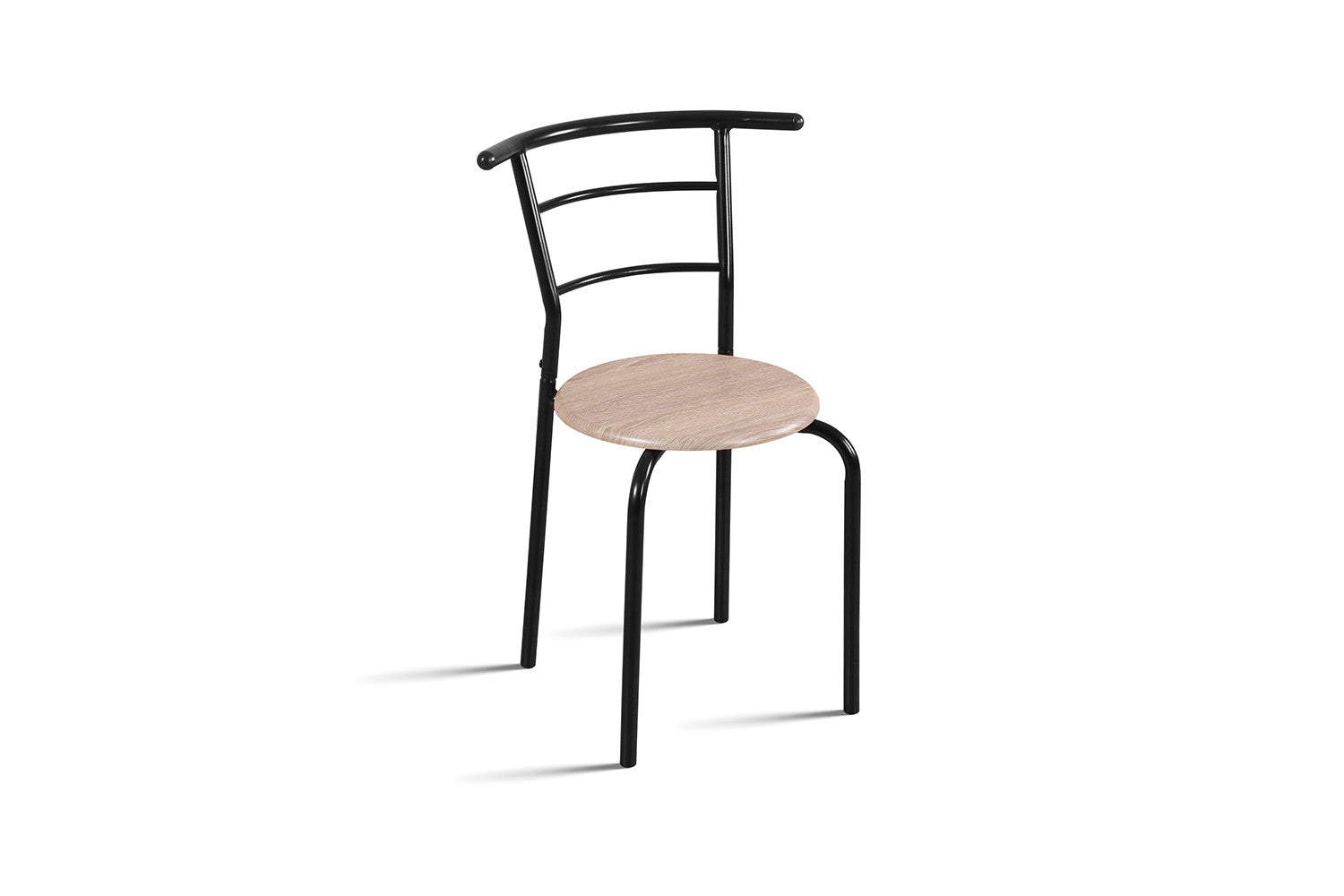 'Adam' Black metal table set, Sonoma decor