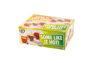 Mammoet Theeglas Some Like It Hot 32 cl 6 stuks