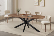 Table 'Aziz' 200 cm Danish Oval Decor Mango