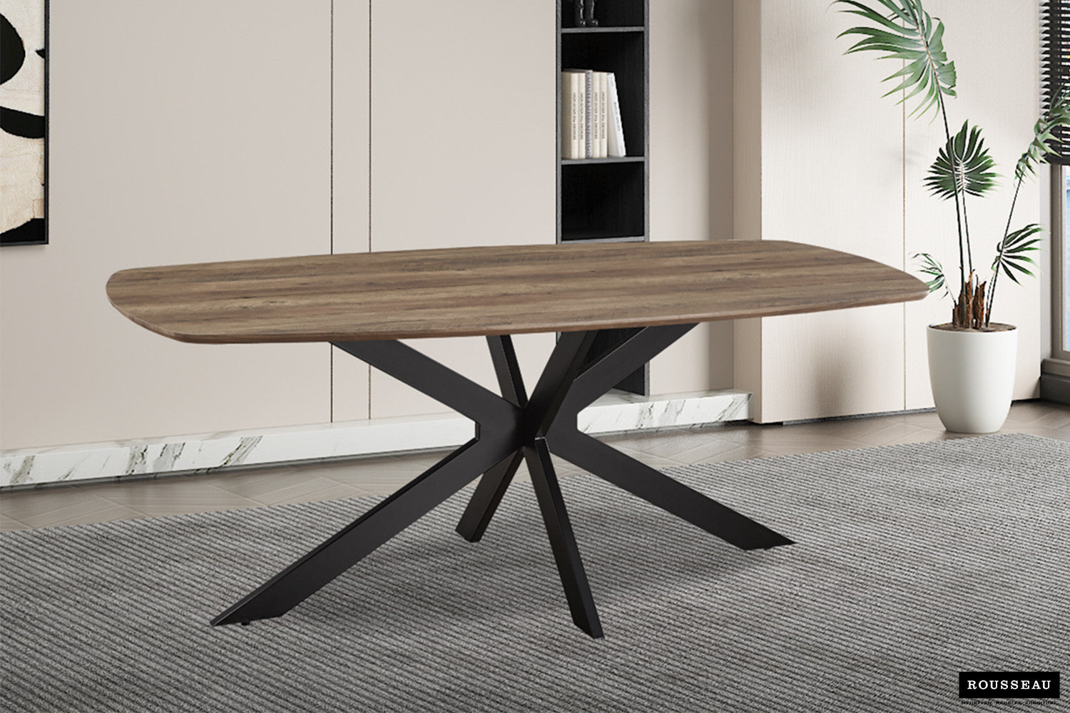 Table 'Aziz' 200 cm Danish Oval Decor Mango
