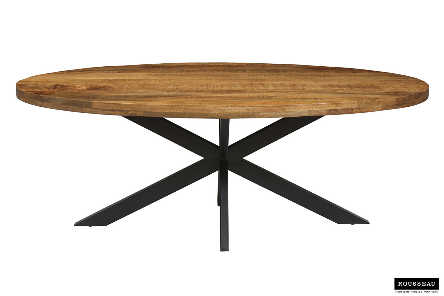 Table 'Alexa' 200 cm Oval Mango wood