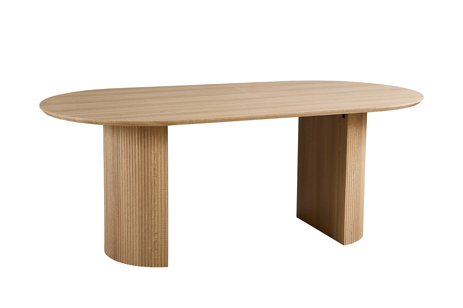 Table 'Lagos' 200 cm Oval Decor Oak Natural