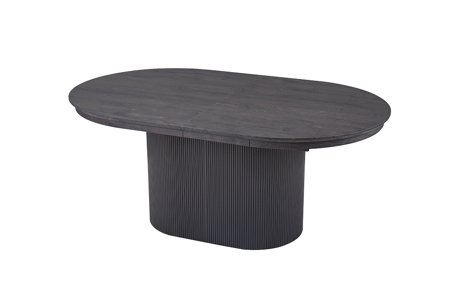Extendable table 'Lagos' 180-220 cm Oval Decor Dark Brown