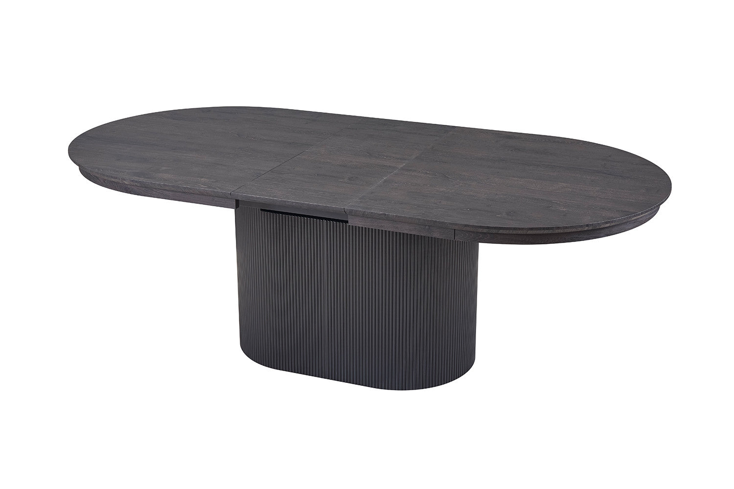 Extendable table 'Lagos' 180-220 cm Oval Decor Dark Brown