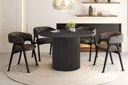 Table 'Lagos' 120 cm Round Decor Dark Brown