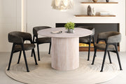 Table 'Lagos' 120 cm Round Decor Travertine Beige