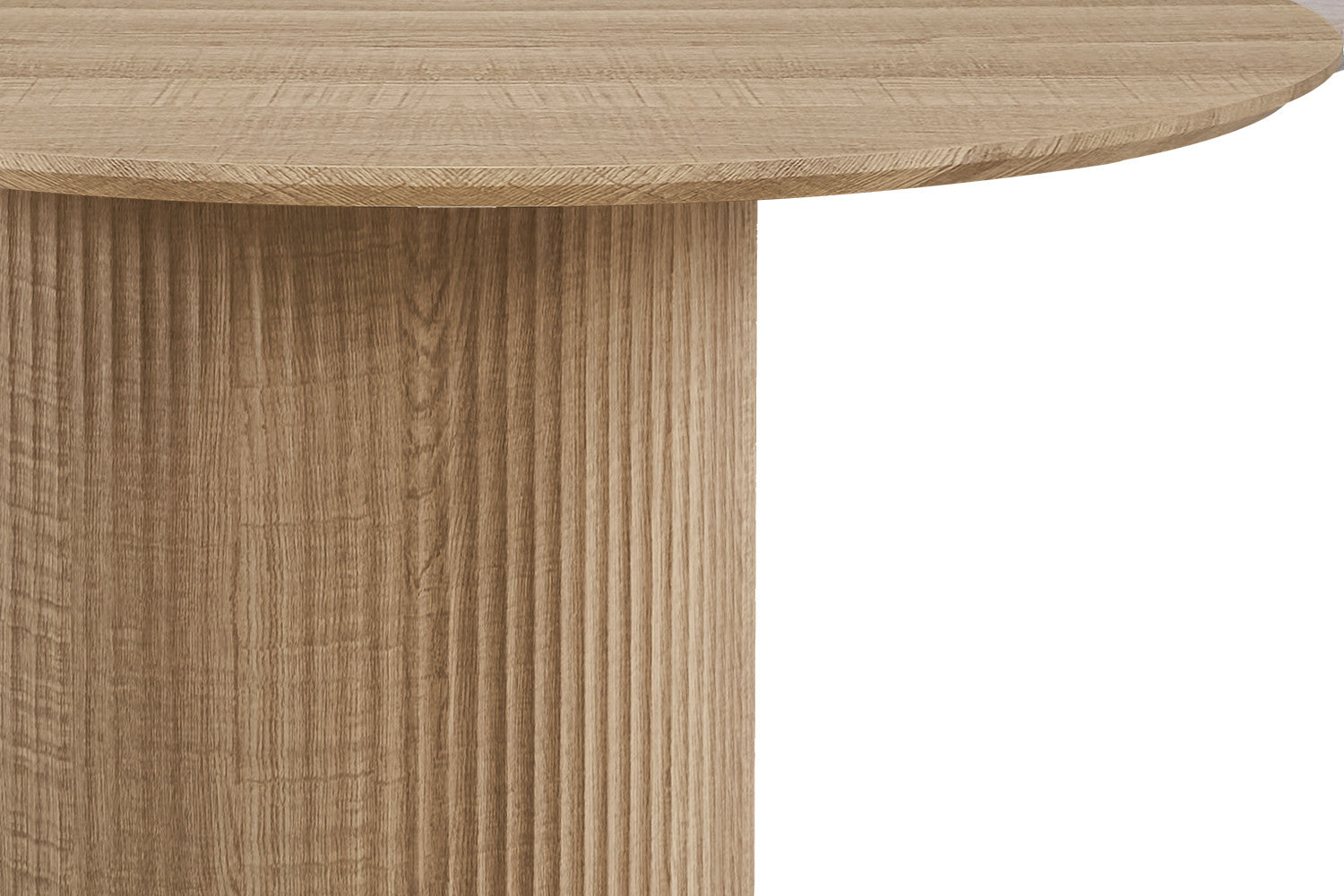 Table 'Lagos' 120 cm Round Decor Oak Natural