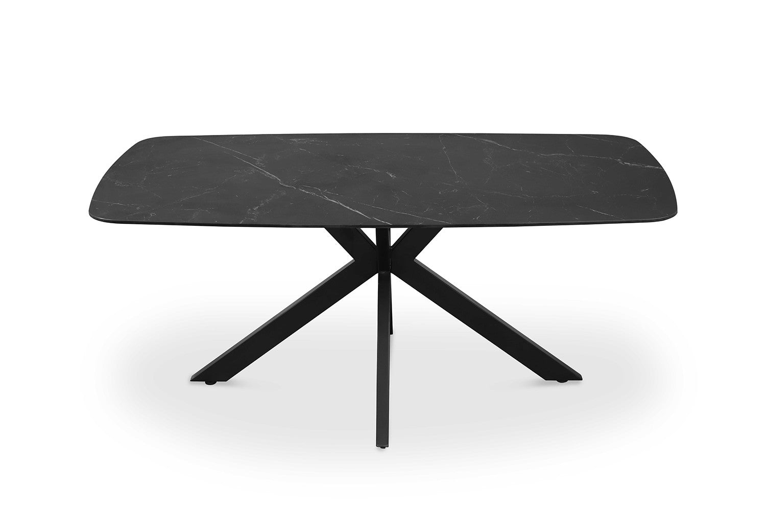 'Apollo' table 180 cm Danish oval stone black