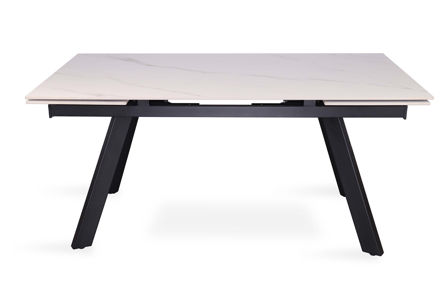Extendable table 'Hera' 160-240 cm Rectangular Stone White