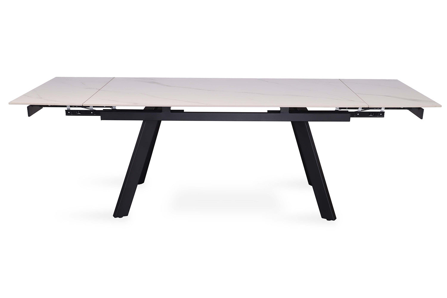 Extendable table 'Hera' 160-240 cm Rectangular Stone White
