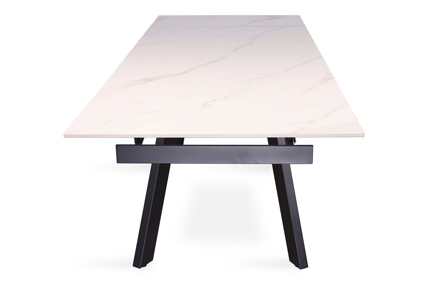 Extendable table 'Hera' 160-240 cm Rectangular Stone White