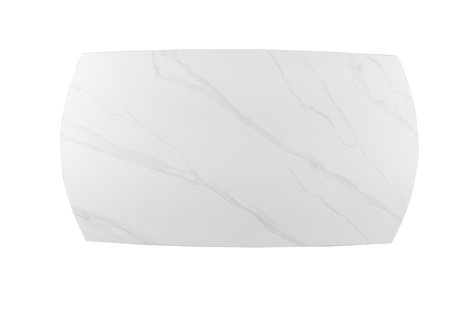 NEW - Extendable table 'Ares' 160-240 cm Danish Oval Stone White