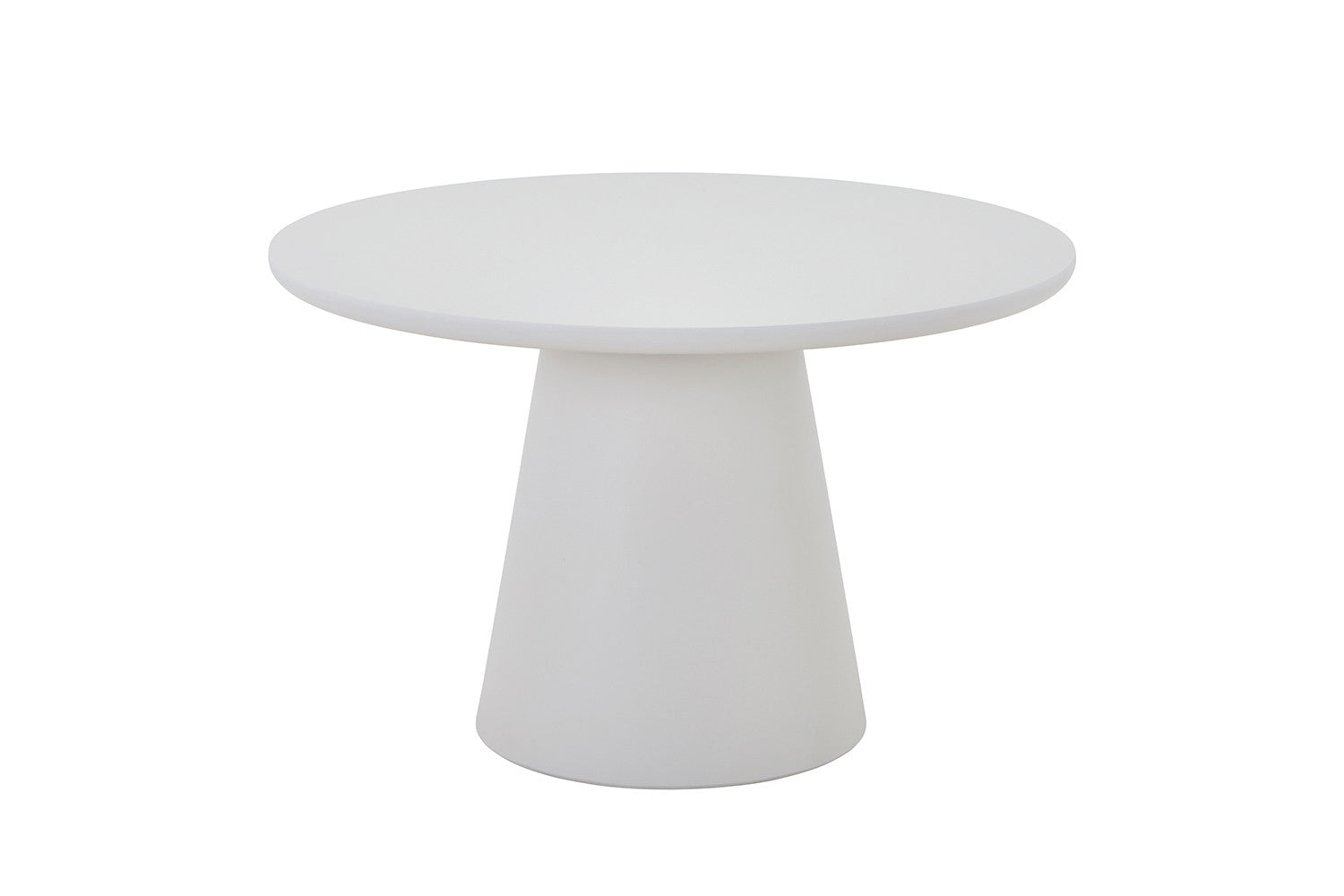 Table 'Tavira' 120 cm Round Cement Ecru