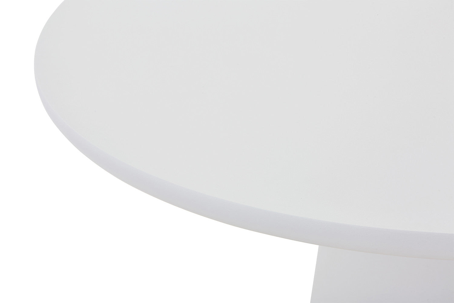 Table 'Tavira' 120 cm Round Cement Ecru