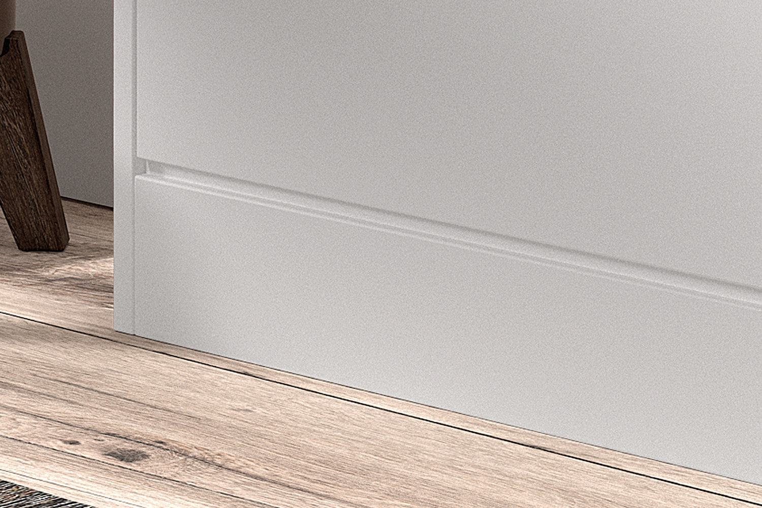 Shoe cabinet 'Carini' 3 drawers White