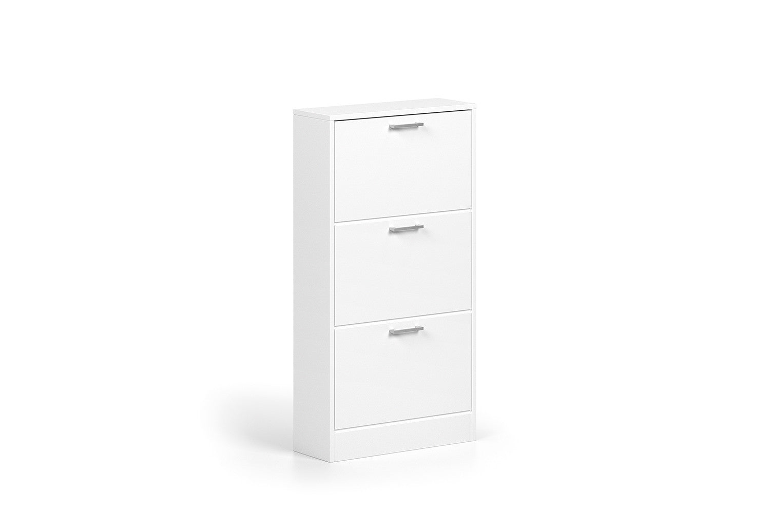 Shoe cabinet 'Carini' 3 drawers White