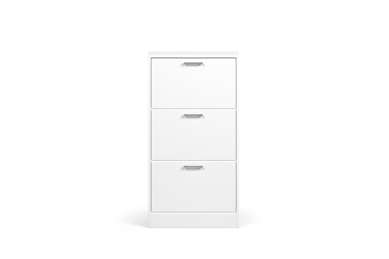 Shoe cabinet 'Carini' 3 drawers White