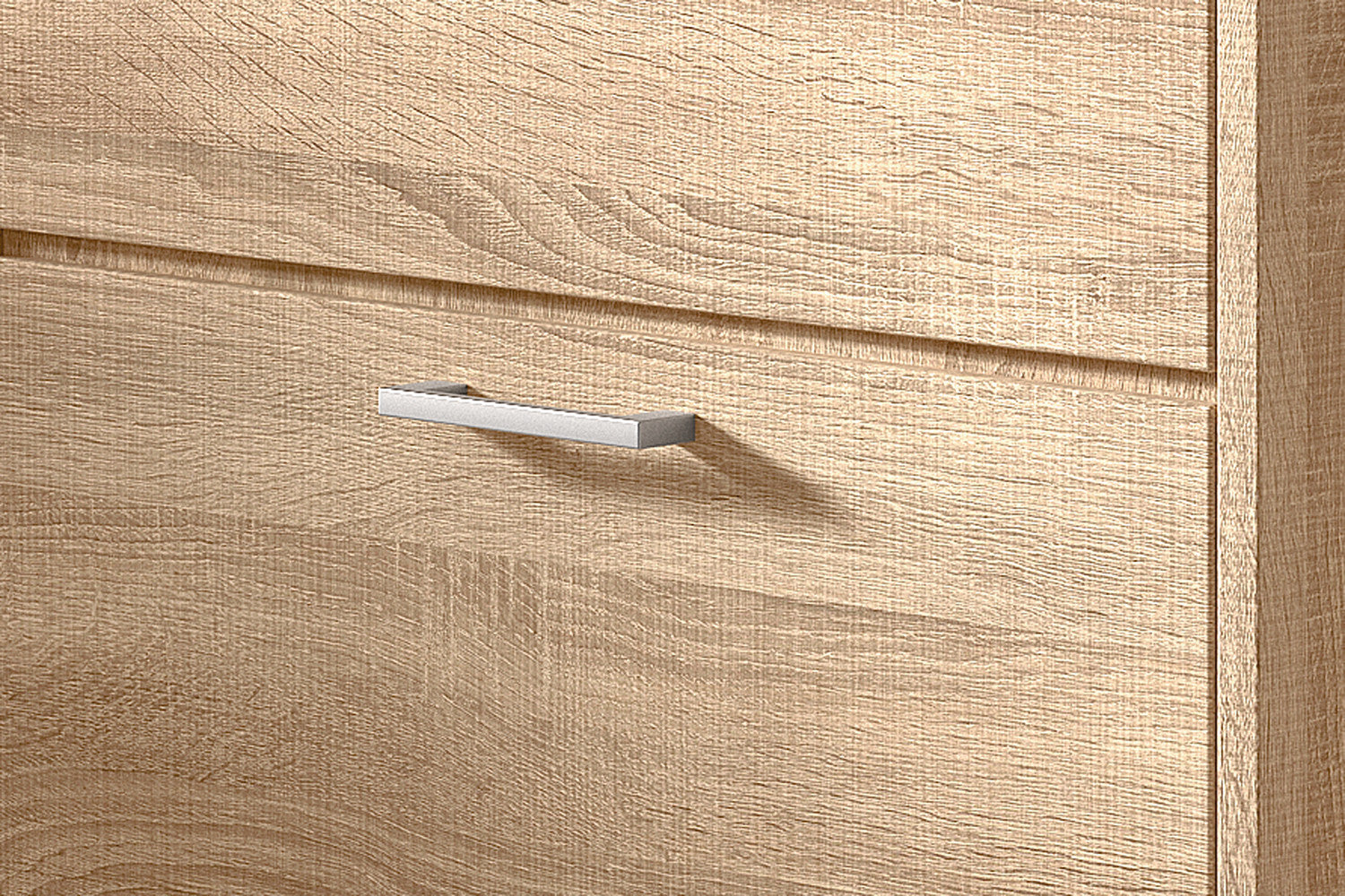 Shoe cabinet 'Carini' 3 drawers Sonoma