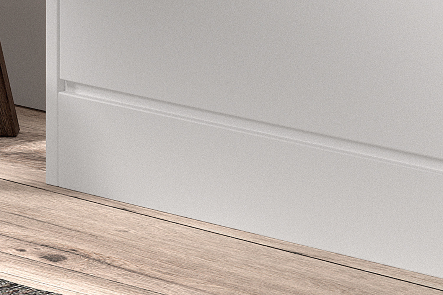 Shoe cabinet 'Carini' 4 drawers White