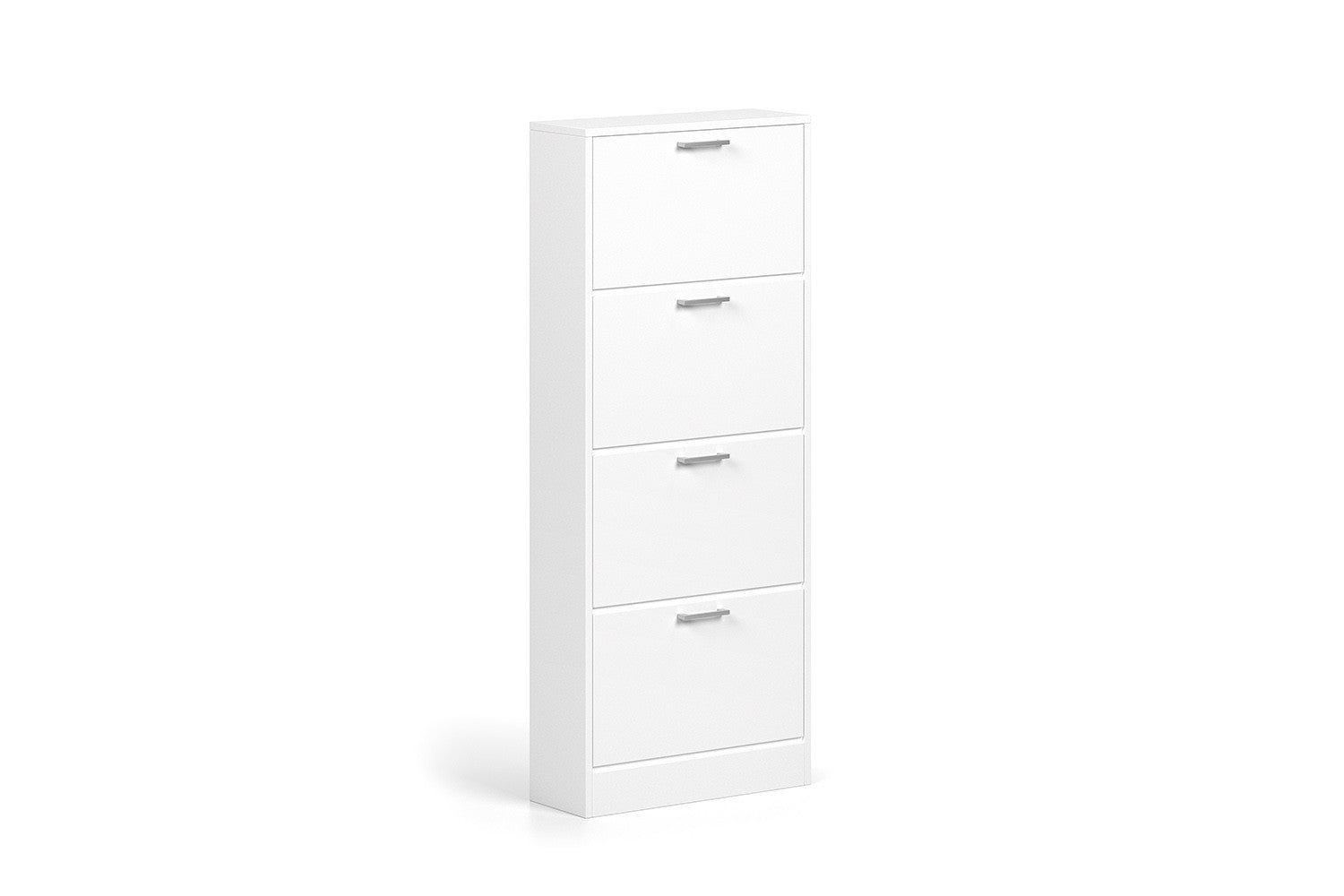 Shoe cabinet 'Carini' 4 drawers White