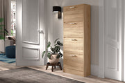 Shoe cabinet 'Carini' 4 drawers Sonoma