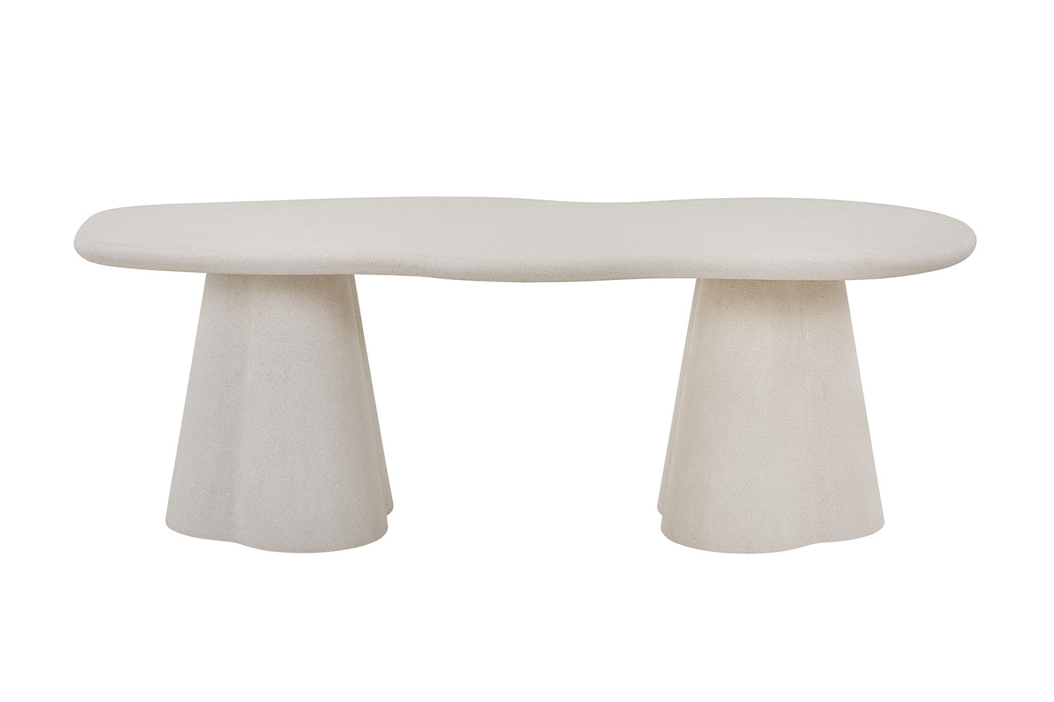 Table 'Faro' 220 cm Organic Cement