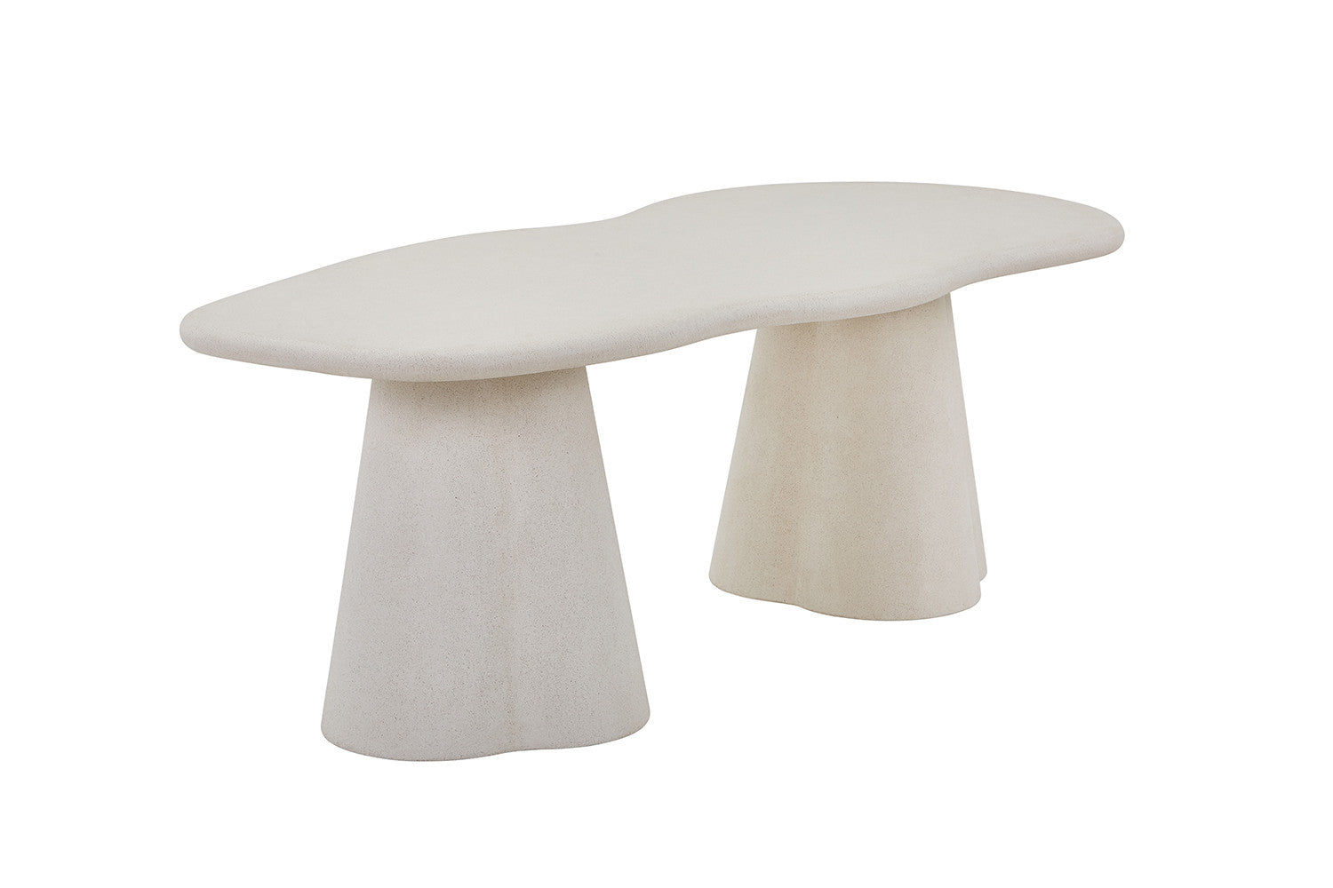 Table 'Faro' 220 cm Organic Cement