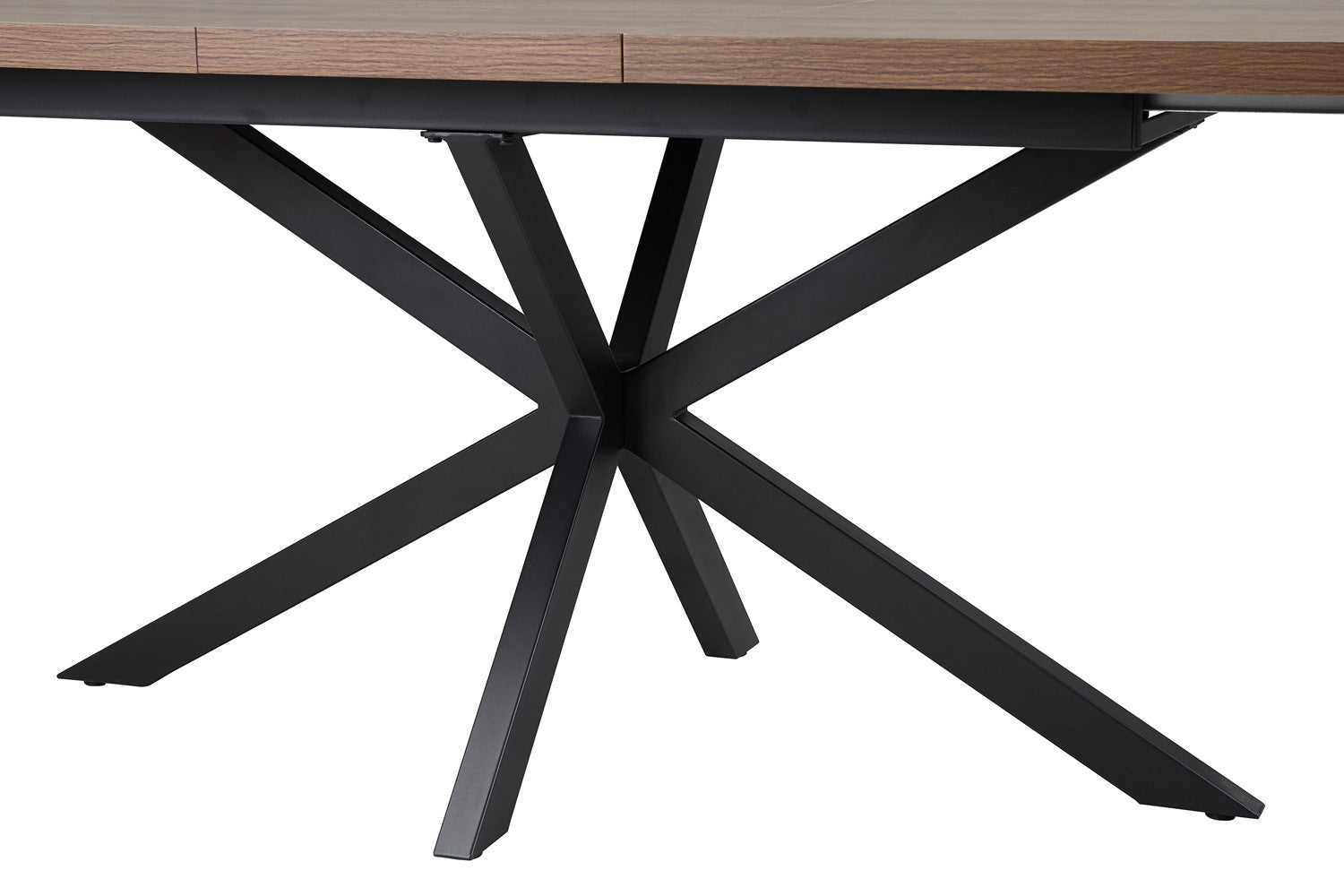 Extendable table 'Kos' 160-200 cm Dark brown