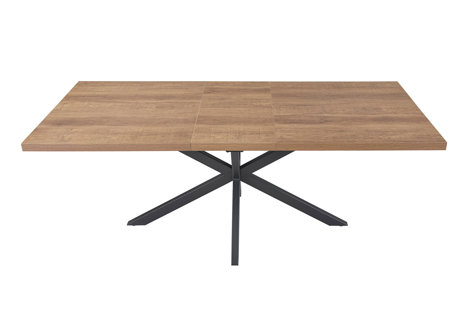 Extendable table 'Kos' 160-200 cm Dark brown