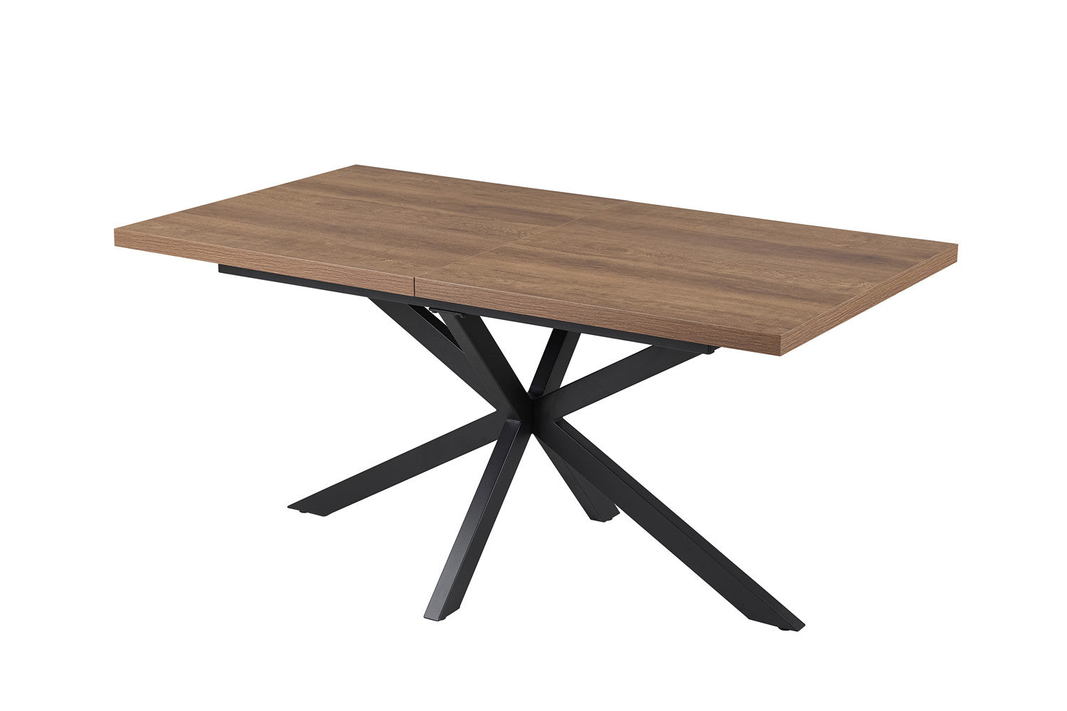 Extendable table 'Kos' 160-200 cm Dark brown