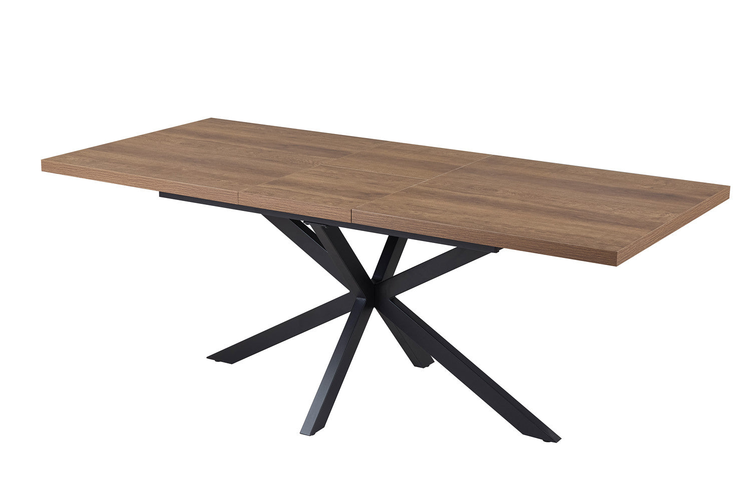 Extendable table 'Kos' 160-200 cm Dark brown