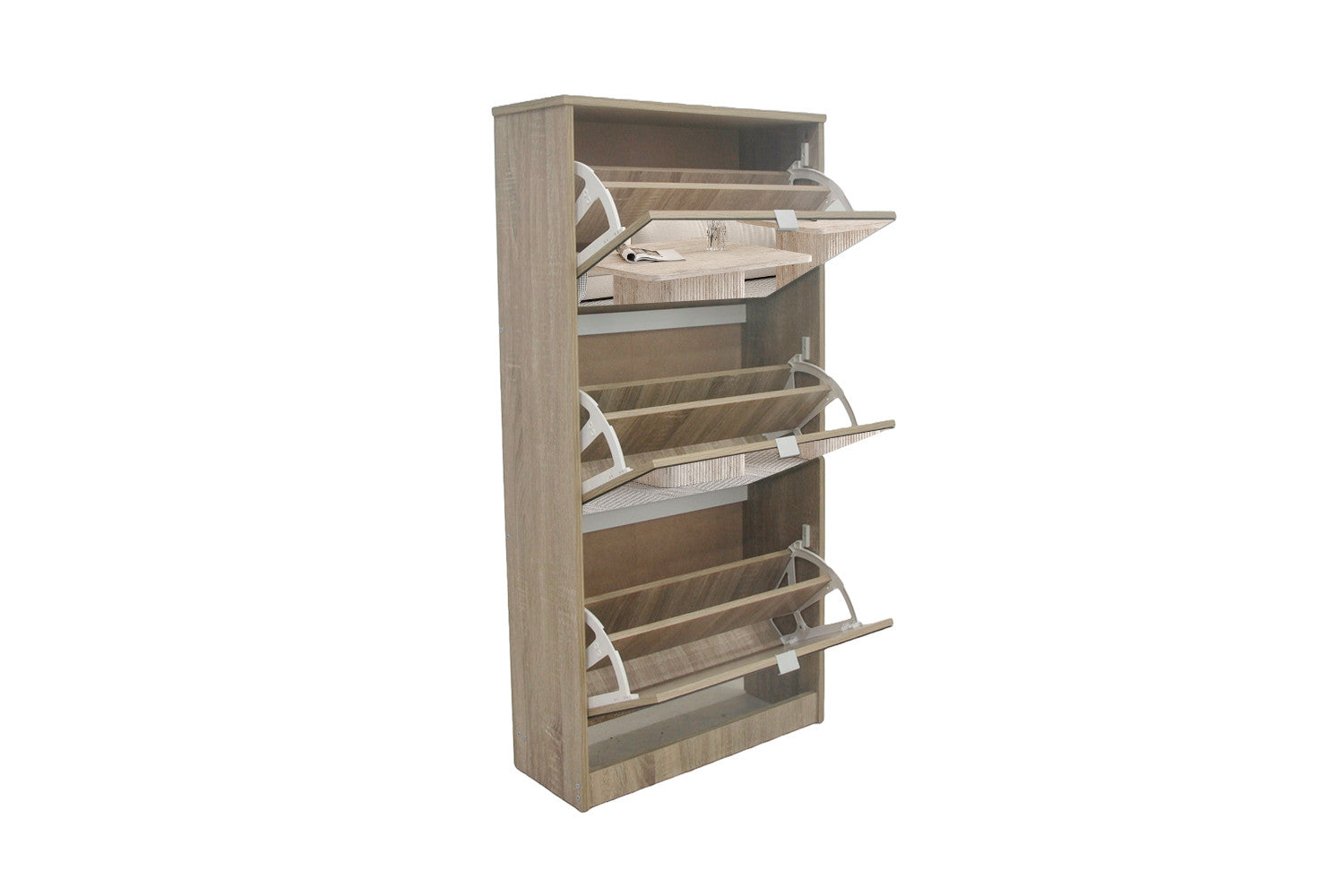 Shoe cabinet 'Mex' Mirror 3 drawers Decor Sonoma