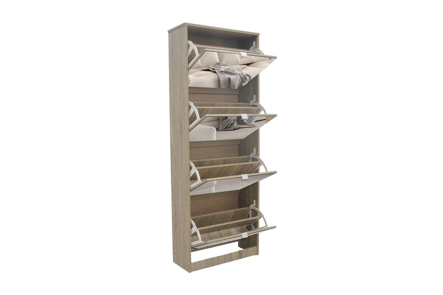 Shoe cabinet 'Mex' Mirror 4 drawers Decor Sonoma