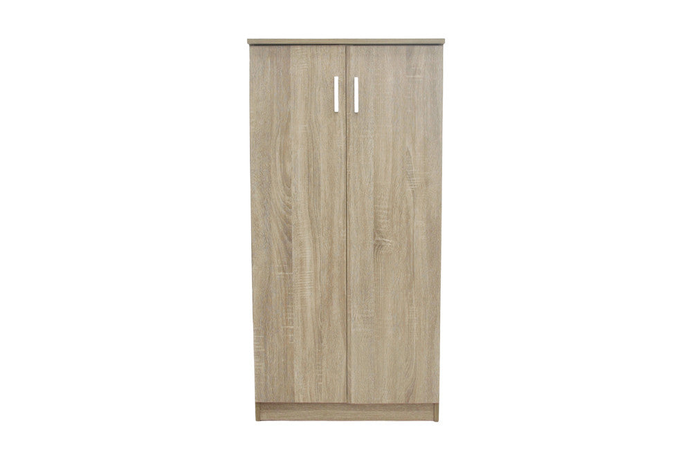 Shoe cabinet 'Maurice' 2 doors Decor Sonoma