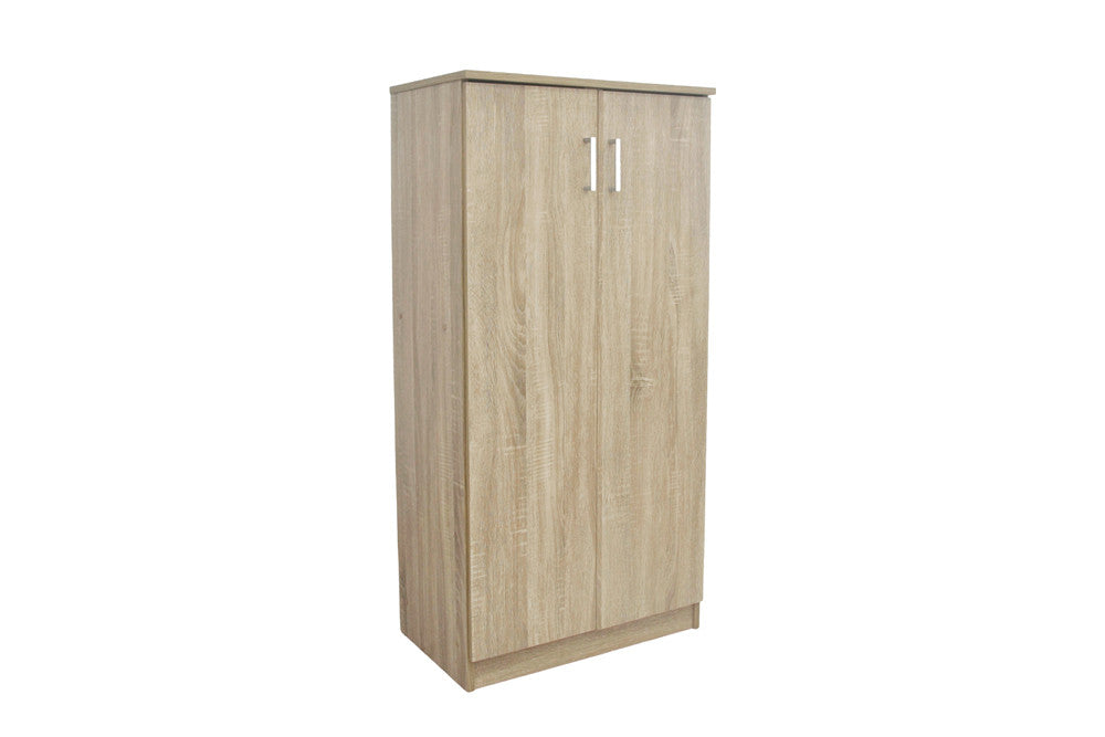 Shoe cabinet 'Maurice' 2 doors Decor Sonoma
