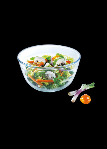 O.cuisine Schaal 17 cm 1 l Transparant Borosilicaat 1 stuk