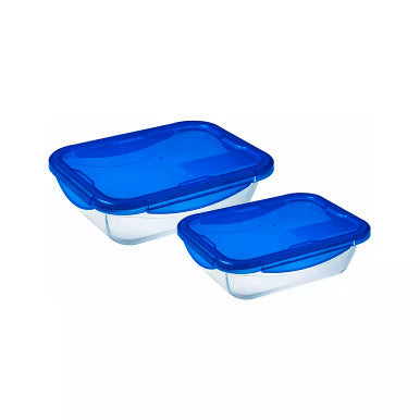 Pyrex Ovenschalenset Cook&go 2-delig