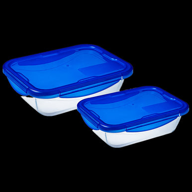 Pyrex Ovenschalenset Cook&go 2-delig