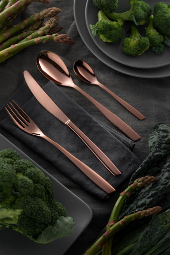 Eme Bestekset Eleven 18/10 16-delig Bruin 4-persoons