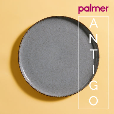 Palmer Bord Antigo 28 cm Porselein Blauw 2 stuks