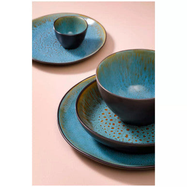 Palmer Serviesset Light Blue Sea Stoneware 6-persoons 24-delig Blauw