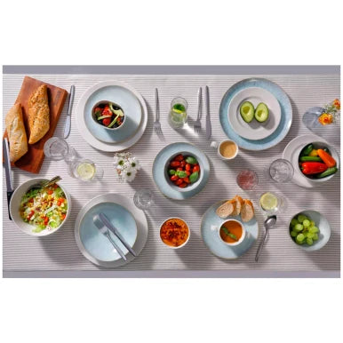 Palmer Serviesset Light Blue Sea Stoneware 6-persoons 24-delig Blauw